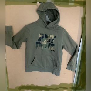 NIKE. JUST DO IT, SPELL-OUT HOODIE. Kids size.